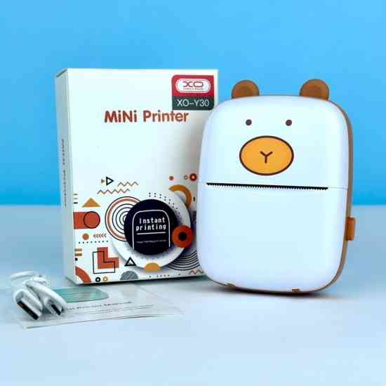 Портативный детский принтер с термопечатью Мишка Винница