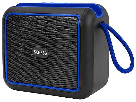 Портативна Bluetooth колонка TS-5577 з тримачем для телефону та RGB - USB, TF, ремінець, акумулятор Одеса