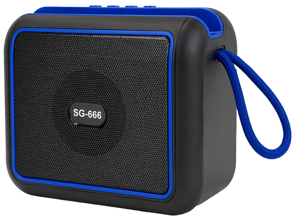 Портативна Bluetooth колонка TS-5577 з тримачем для телефону та RGB - USB, TF, ремінець, акумулятор Одеса - фото 2