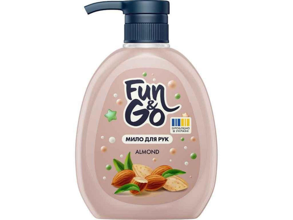 Мыло жидкое для рук 300 мл Almond ТМ FUNGO Киев - изображение 1