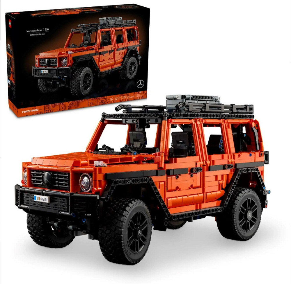 Конструктор  машинка Technic Mercedes Benz G500 (2891 деталей) маштаб 1:8 Мерс кубик Киев - изображение 1