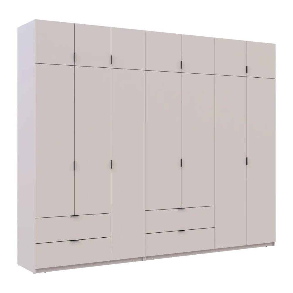 Шафа для одягу Doros Лукас Кашемір 3+4 ДСП 300х50х240 DRS-011718 (42005132) Львів - фото 6