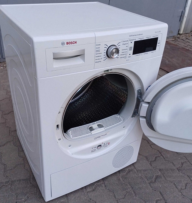 Сушильная машина для одежды с теплым Насосом: Bosch WTW845WO Киев - изображение 2