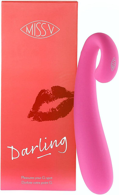 Ділдо Miss V Darling колір пристрасті рожевий Уцінка Дніпро - фото 2