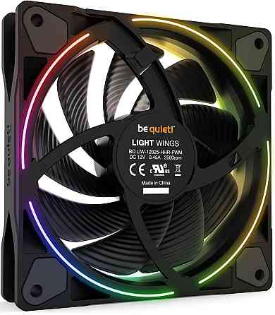 Вентилятор be quiet! Light Wings 120mm PWM High-Speed 3-Pack Black (BL077) ( 23515 ) Харьков