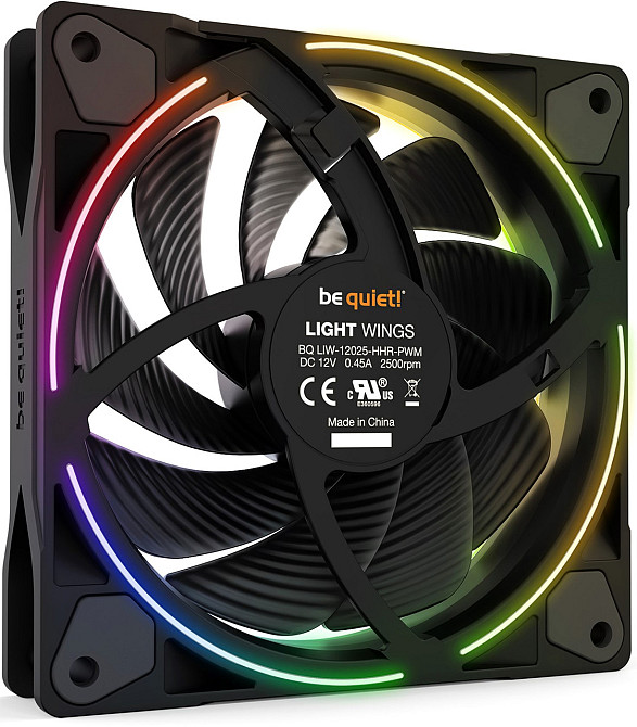 Вентилятор be quiet! Light Wings 120mm PWM High-Speed 3-Pack Black (BL077) ( 23515 ) Харьков - изображение 2