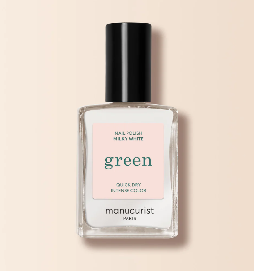 Лак для нігтів Manucurist Green – ніжний молочний відтінок Milky White, легкий напівпрозорий ефект, 15мл Слов'янськ - фото 1