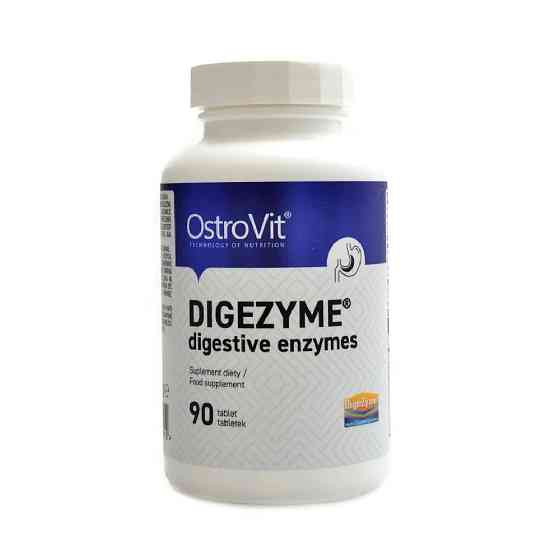 Травні ферменти OstroVit Digezyme Digestive Enzymes 90 tabs Луцьк