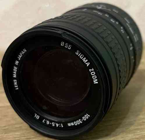 Объектив: Sigma 100-300mm.F4.5-6.7 . Япония для Nikon. Харьков