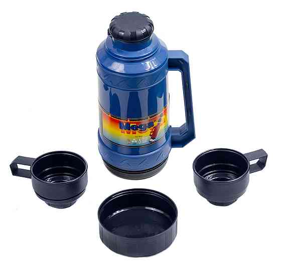 Термос Mega SO160DBS 1,6 л, синій Київ