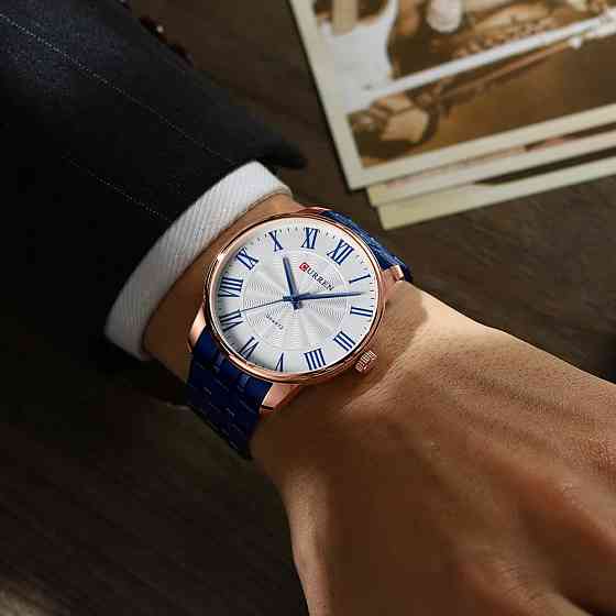Curren 8422 Blue-Gold-White SBR Київ