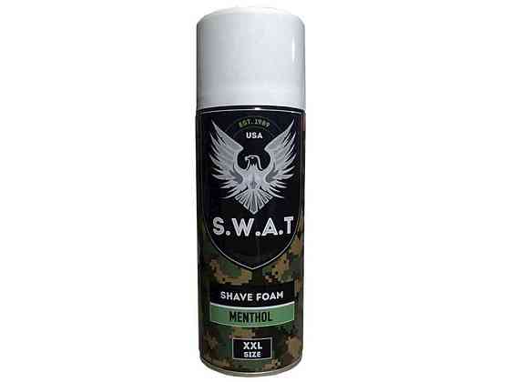 Пена для бритья 400мл MENTHOL для мужчин ТМ SWAT Киев