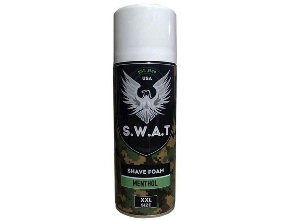 Пена для бритья 400мл MENTHOL для мужчин ТМ SWAT Киев - изображение 1