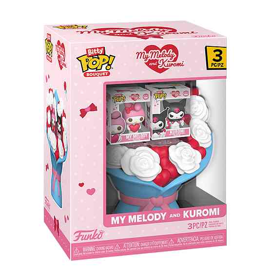 Набір ігрових фігурок Bitty Pop! Bouquet серії Sanrio - Май Мелоді та Куромі Дніпро