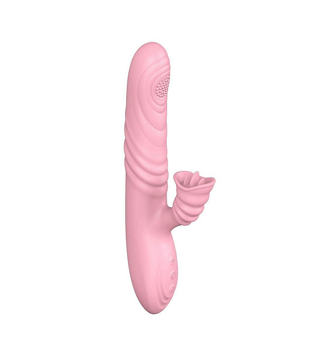 Вібратор - Angelia, USB 3 Functions Of Thrusting, 20 Vibrations Flesh Sex Aura Київ - фото 7