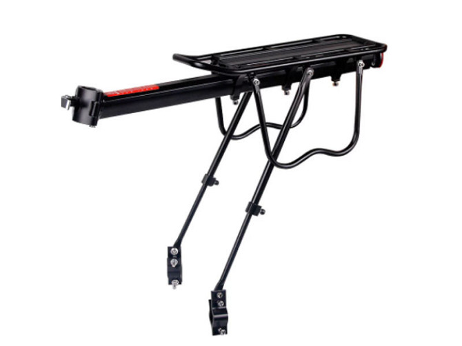 Велосипедный багажник 20-29'' алюминиевый Feel Fit черный Бровары - изображение 1