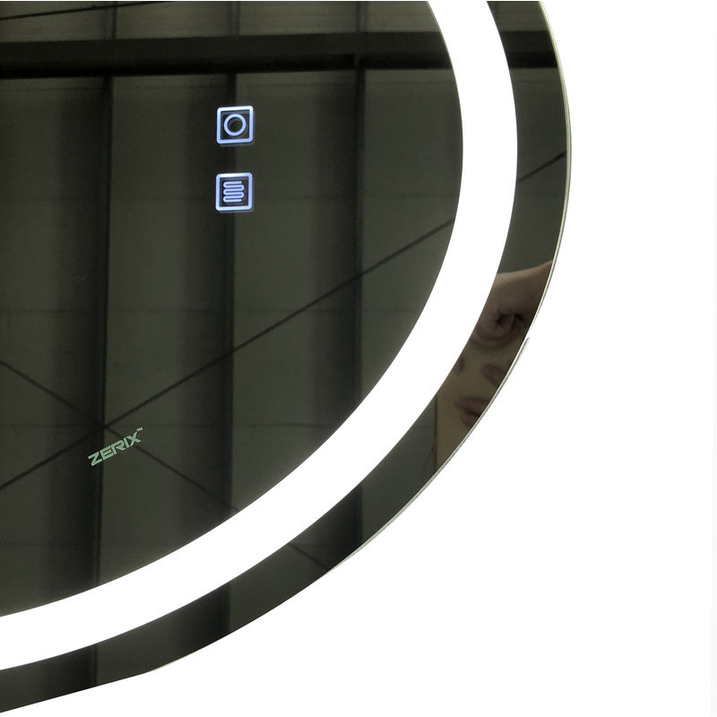 Зеркало Zerix Fusion MV01-60x80-REVERSE с LED Touch, Anti-fog, диммером, регулятором яркости (ZX6068) Киев - изображение 2