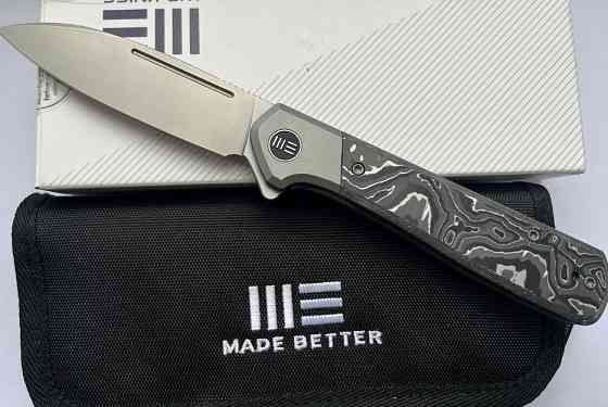 Складной нож We Knife Soothsayer Aluminum Foil Carbon. Харьков