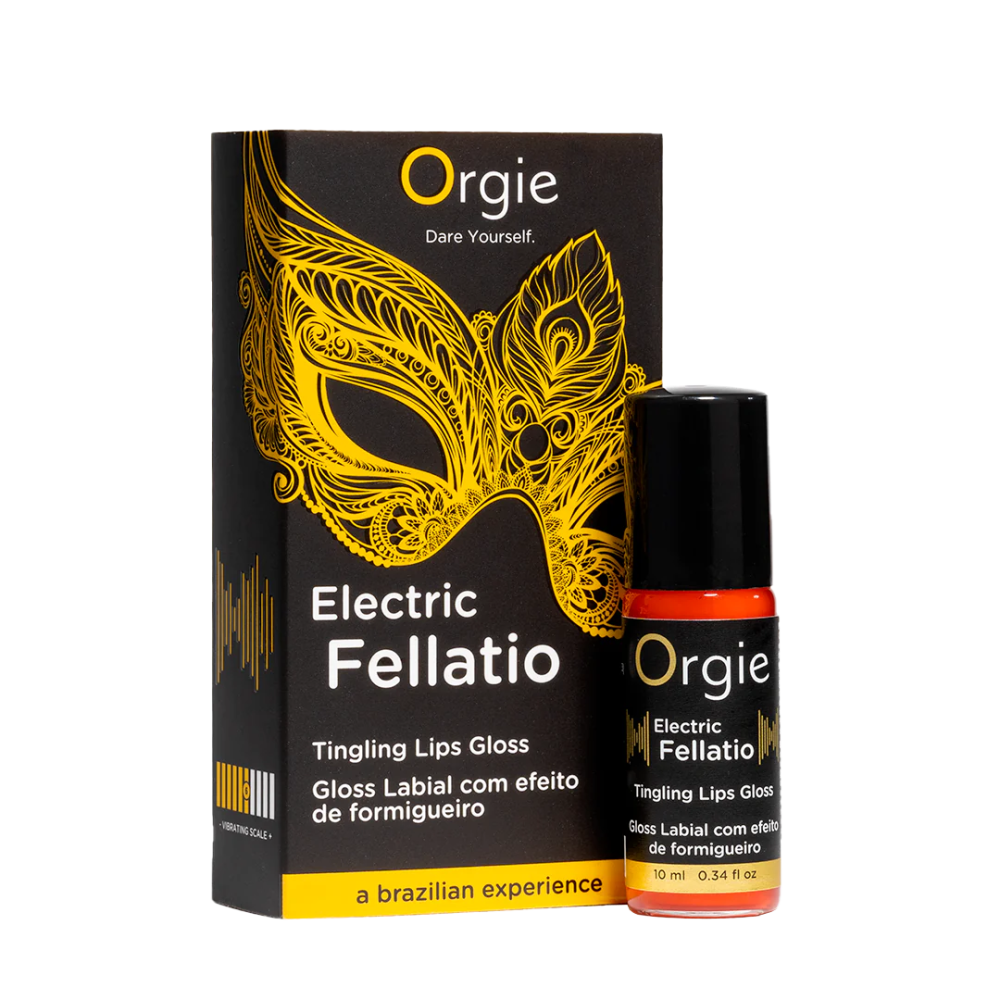 Блиск для губ з вібрацією ELECTRIC FELLATIO, 10 мл Orgie (Бразилія-Португалія) Sex Aura Київ - фото 1