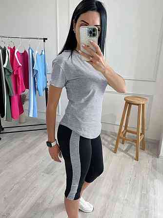 Спортивний костюм з бриджами "Dion" оптом | Норма Сірий, 42-44 Київ