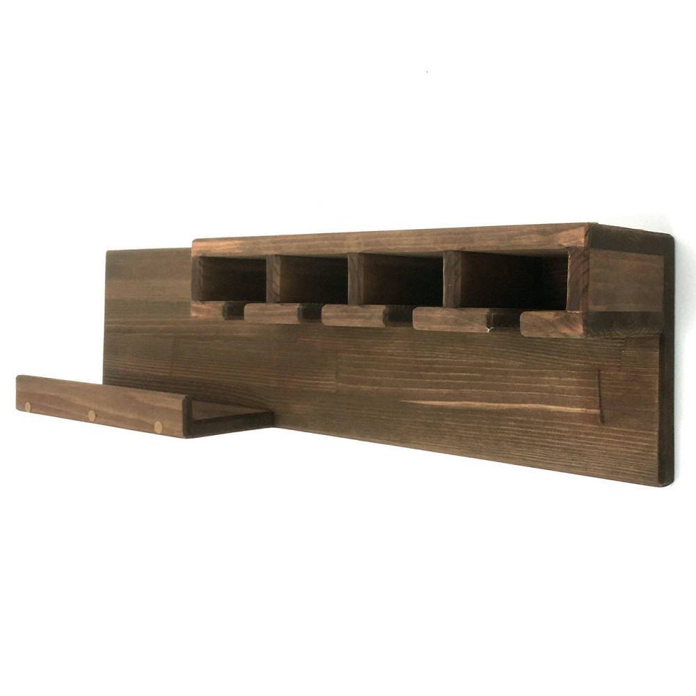 Настенная винная полка 