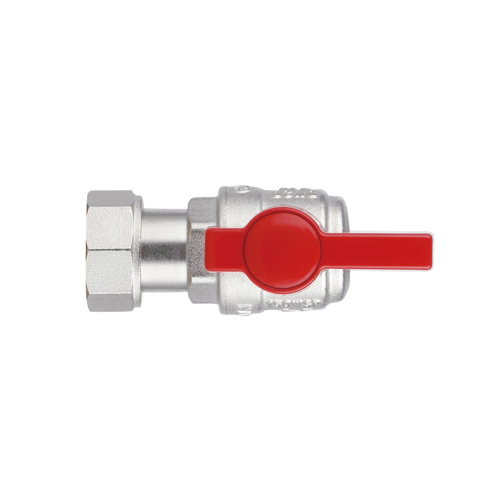 Кран кульовий Thermo Alliance Standart 3/4" В кутовий, PN40, з накидною гайкою TAS223W20 Київ - фото 7