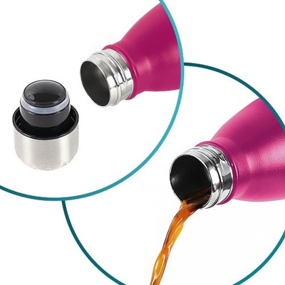 Термокружка Tavialo 750 мл матовий бордовий колір (191750103) Винница - изображение 4