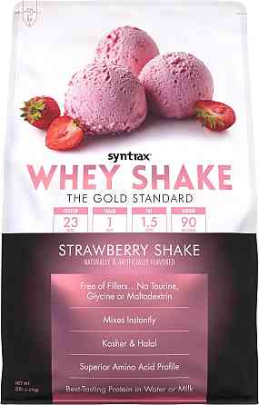 Протеин Syntrax Whey Shake 2.2 kg (Strawberry Shake) Луцк