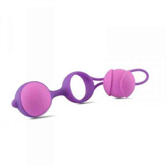 Вагинальные шарики Palline Vaginali Bi-Balls Double Purple Sex Aura Киев