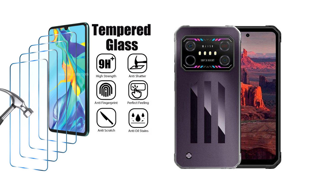 Захисне скло ArmorGlass для Oukitel IIIF150 Air1 Ultra, IIIF150 Air1 Ultra+ – стійке до подряпин та ударів Київ - фото 1