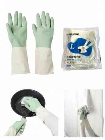 Силиконовые перчатки для мойки посуды и уборки L Винница