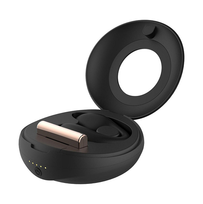 Вібратор для пар osy Gold – C-Shape Vibrator with Luxury Charging Case – Black Sex Aura Київ - фото 8
