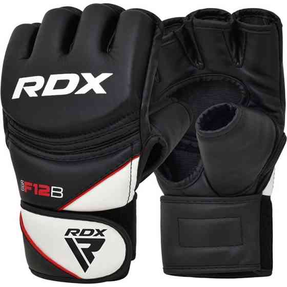 Рукавиці для ММА RDX F12 Model GGRF Black S (капа в комплекті) Кам'янське
