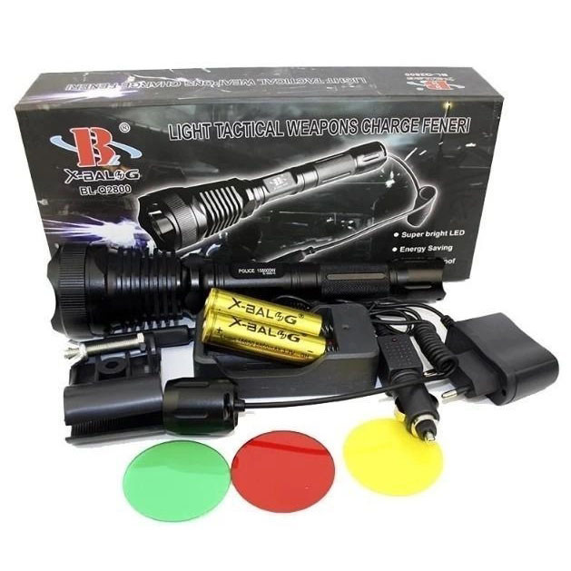 Водонепроникний ліхтар, Алюмінієвий ліхтар 18650, Тактичний похідний ліхтарик Лед ручний VT-27 Львів - фото 19