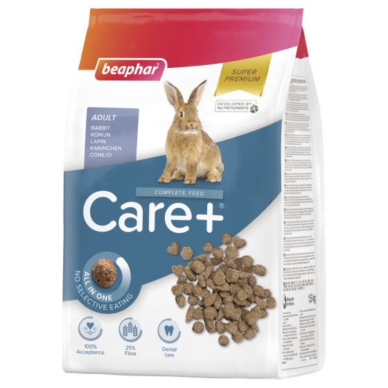 Повноцінний корм для кроликів CARE + Rabbit 1.5 кг, Beaphar Вінниця