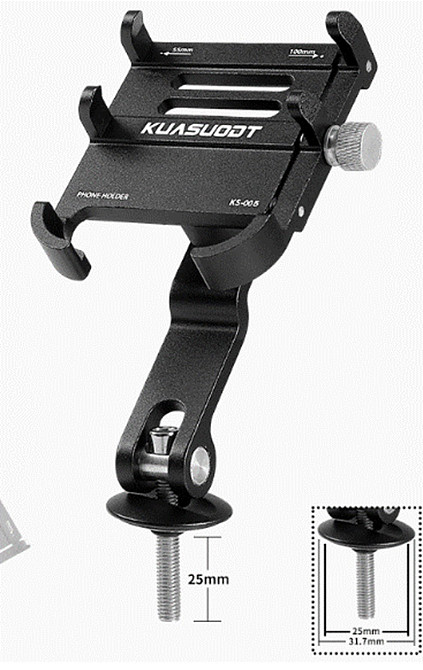 Держатель для телефона на велосипед SJJ-017 на вынос руля Бровары - изображение 2