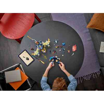 Конструктор LEGO NINJAGO Розбійник: Робот-вершник на драконі (71843) Вінниця