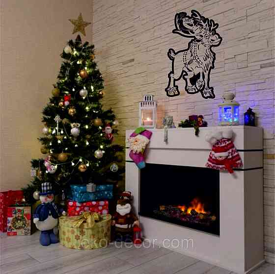 Декоративное настенное Панно «Олень», Декор на стену Киев