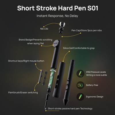 Графічний планшет Parblo Coast 16 Pro Gen2 (COAST16PROG2) Вінниця - фото 2