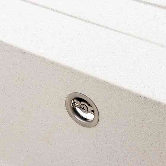 VALESO Гранітна мийка для кухні VALESO CASCADA 7050 матова Біла в крапку Киев