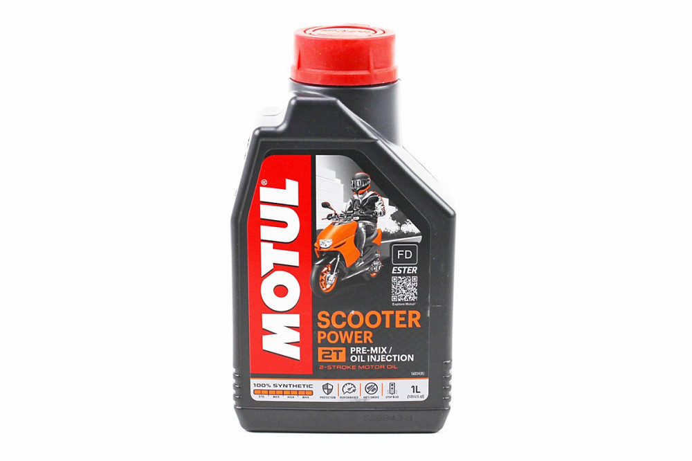 Олива 2T - синтетична скутерна "Scooter Power SYNTHETIC 100%", 1L Бершадь - фото 1