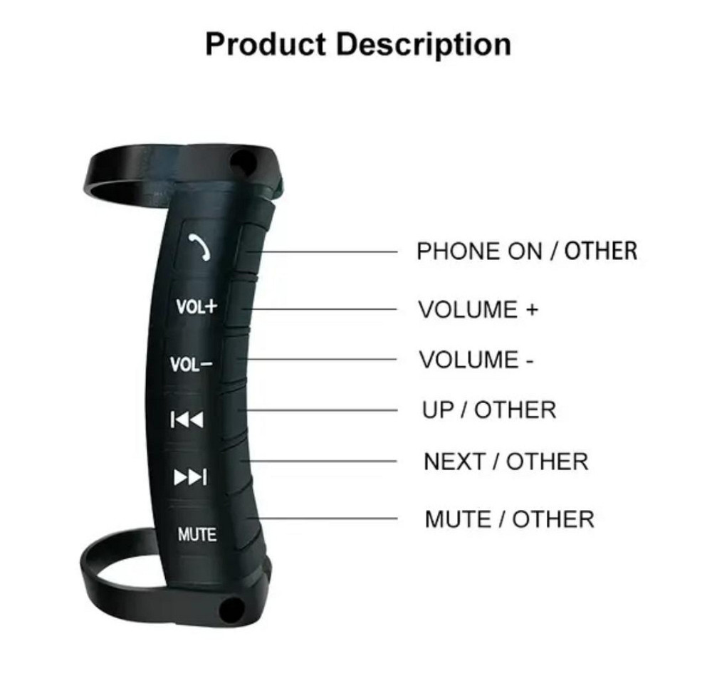 Автомобільний універсальний пульт для керма DQX-Q1 (1 пульт) Вінниця - фото 8