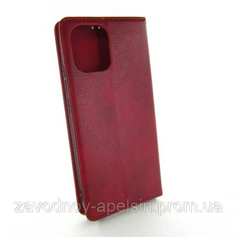 Чехол книжка Xiaomi Redmi A1 A2 кожаный (красный) Одесса - изображение 2