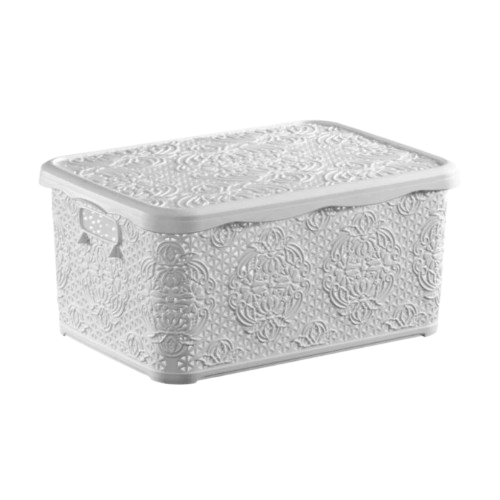 LACE Кошик з кришкою 5л (24) (білий) Житомир