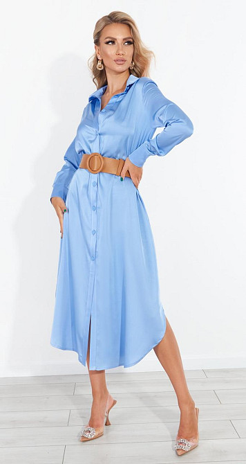 Шовкове плаття сорочка (46) Київ - фото 4