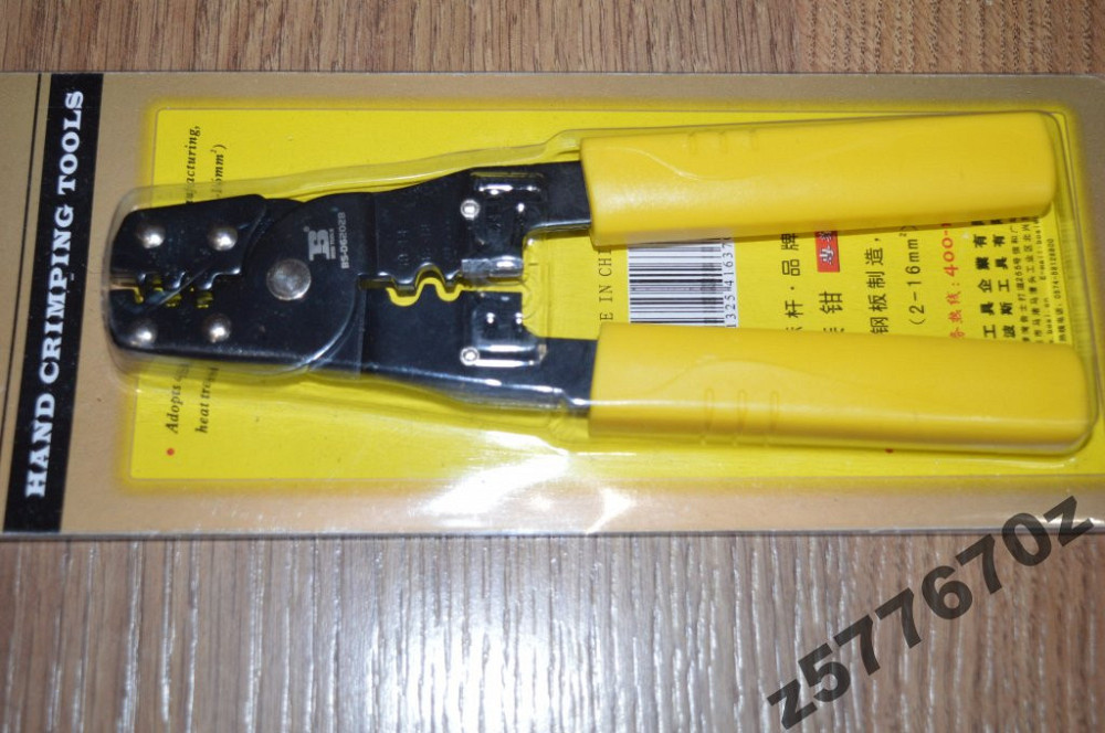 Обтискач контактів 185мм (кліщі) кримпер Полтава - фото 1