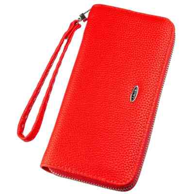 Гаманець Kivi З екошкіри флотар Яскраво-червоний (19018) Вінниця