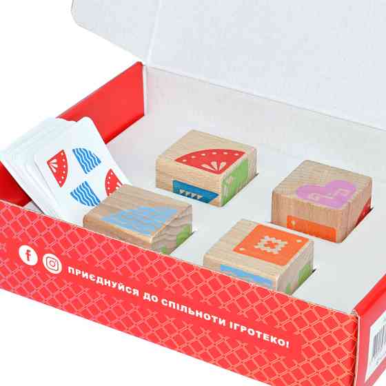 Обучающие логические кубики 