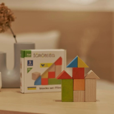 Кубики Ігротеко логические цветные 9 шт (900163) Винница - изображение 5