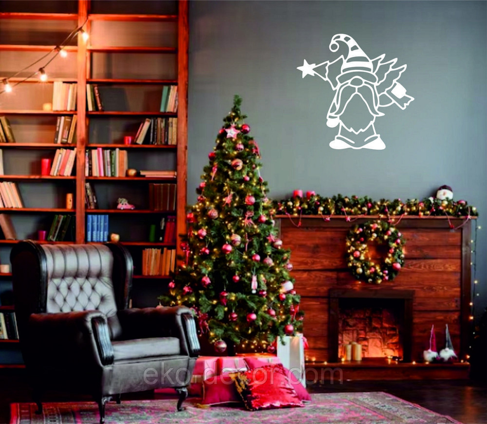 Декоративне настінне Панно «Гном», Декор на стену Київ - фото 3